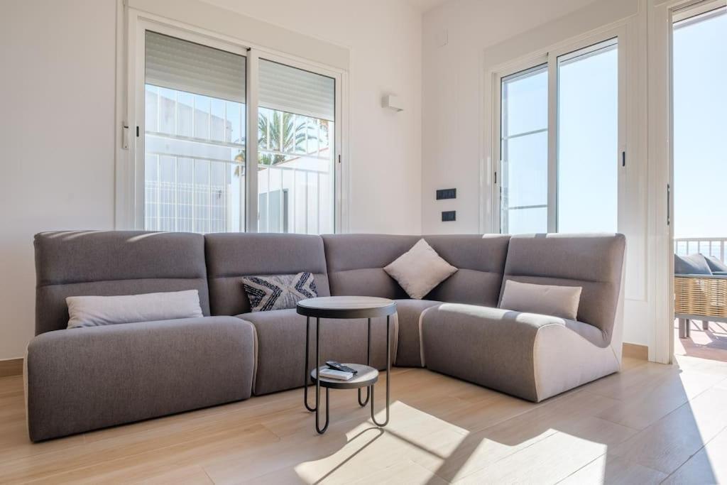 Elegancia Y Lujo Frente Al Mar. Villa Alcanar Exteriör bild